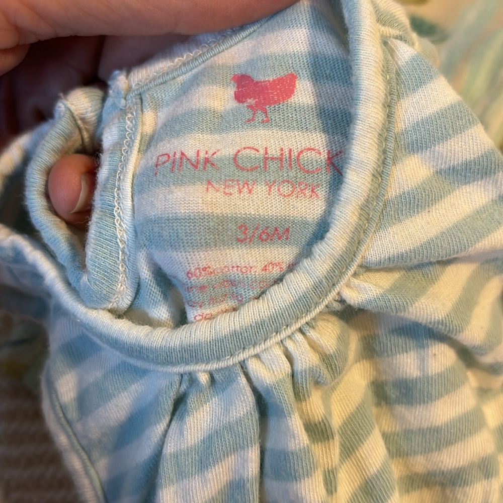 Pink Chicken Cactus Baby Set - Picture 2 of 4